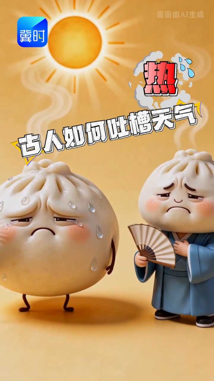 盛夏入场，伏天启幕。从古至今，没人能逃过夏日的“魔法攻击”。千年前的古人没有空调风扇，却把酷暑的煎熬写进了诗词里。句句不提热，热浪满乾坤！#柒柒说##入伏##三伏天#