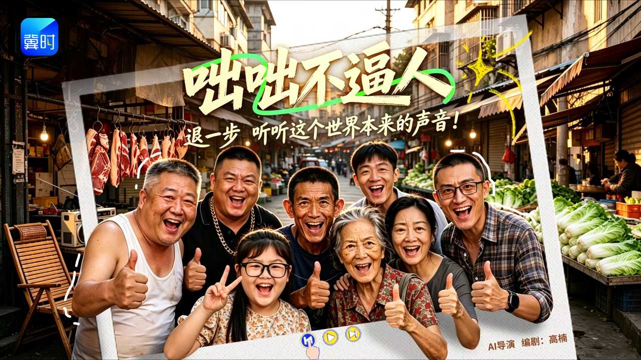 AI短片 |“咄咄不逼人”退一步，听听这个世界本来的声音！