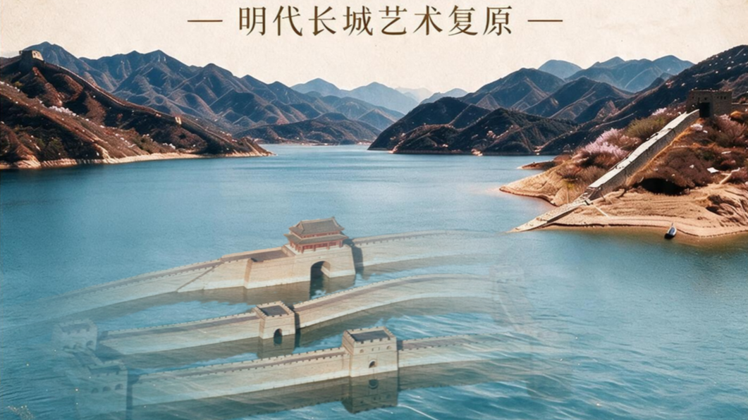 @长城|河北喜峰口·藏在水底的长城奇观！