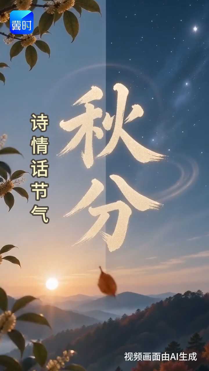 AI视频｜诗情话节气 · 秋分