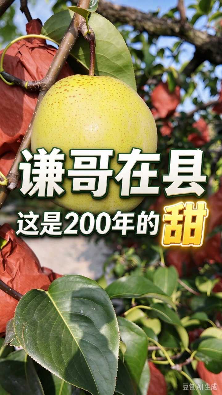 谦哥在县 | 这是200年的甜！