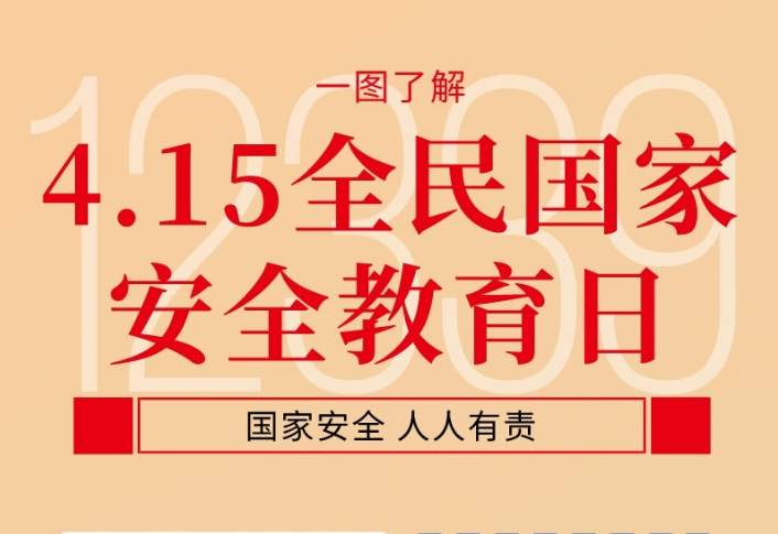 一图了解全民国家安全教育日